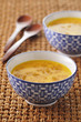 cream of carrot,coconut milk and madras curry soup