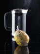 mango wrapped in clingfilm