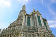 The stupa of Temple of Dawn, Thailand.