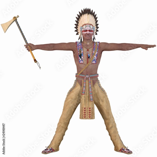 Illustration: Native American Indian - Cheyenne Native American Indian - Cheyenne