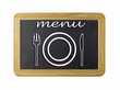 Blackboard Menu