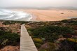 Images : Chemin vers la plage de Bordeira