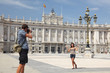 Madrid - Royal Palace tourists