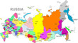 Russian federation map Russian federation map