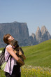 Abbraccio sulle Dolomiti