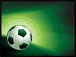 Green soccer background