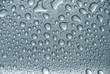 drops on metal surface