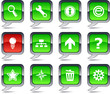 web balloon icons.
