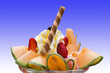 Eisbecher mit Melone