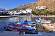 FINIKI PORT BY KARPATHOS GREECE