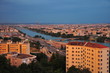 Lyon dans le couchant