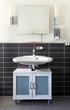Waschbecken mit UnterschrankBad Badezimmer