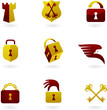 Security icons and logos