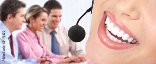 Photo: Call Center Operator Call Center Operator
