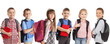 Happy schoolchild