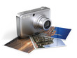 Photo camera with photos