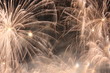 Nuée de feux d'artifices