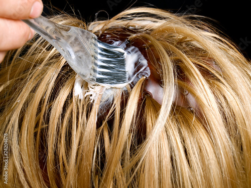 Photo: Hair dyeing Hair dyeing