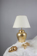 Lampe dorée