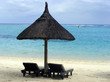 Deckchairs on Beach