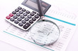 Calculator and some financial charts