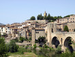 villa fortificada medieval de Besalu (Girona)
