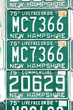 registration numbers, USA