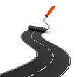 painting road