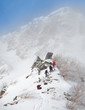 Team work to reach the top
