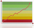 colored business graph colored business graph