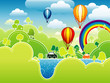 Balloon vector composition