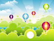 Balloon vector composition