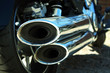 Motorrad Auspuff