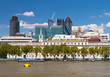 The City of London skyline in a summer day The City of London skyline in a summer day