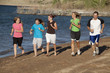 family laughing running family laughing running