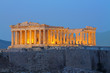 Parthenon on Acropolis hill in the afternoon Parthenon on Acropolis hill in the afternoon