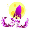 Purple Rocket Blast