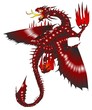 Red Dragon Roter Drache Tattoo