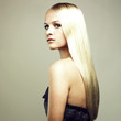 Beautiful woman with magnificent hair