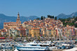 view of Menton town view of Menton town