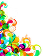 EPS10. Corner design. Multiply effect used