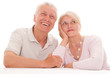 elderly couple together