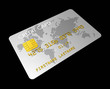 Illustration: silver credit card silver credit card