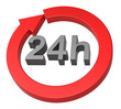 24 hours delivery sign 24 hours delivery sign