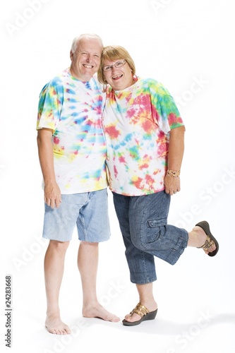 Photo: Couple Dressed In 1970's Clothing Couple Dressed In 1970's Clothing