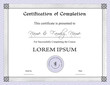 Certificate of Completion Template Certificate of Completion Template