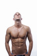 Young male's torso