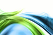 wave and smoke background