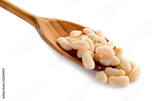 Photo: cannellini beans - fagioli cannellini cannellini beans - fagioli cannellini