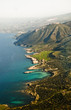 Aerial view of Mediterranean coastline Aerial view of Mediterranean coastline